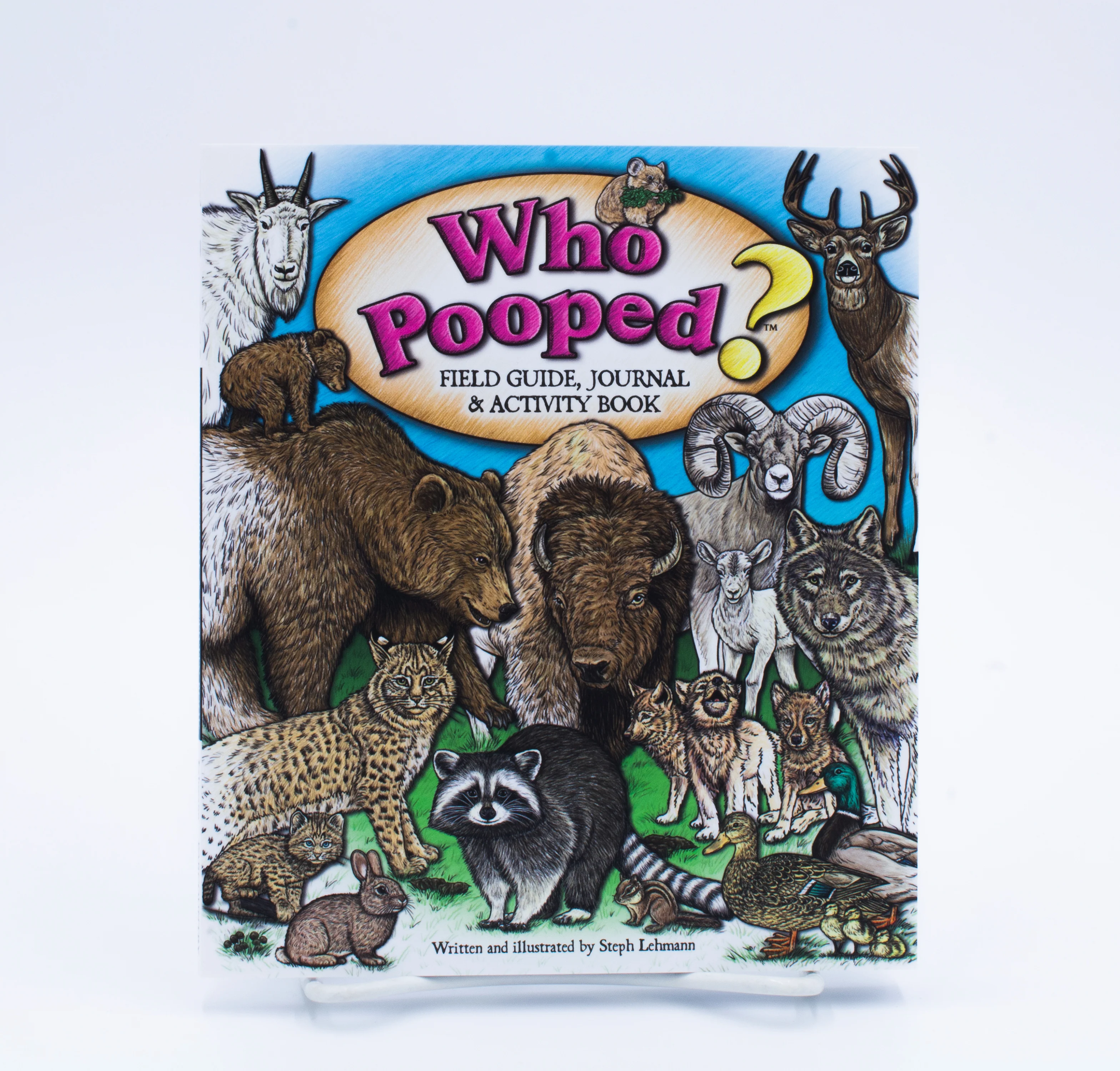 Who Pooped? Field Guide, Journal & Activity Book
