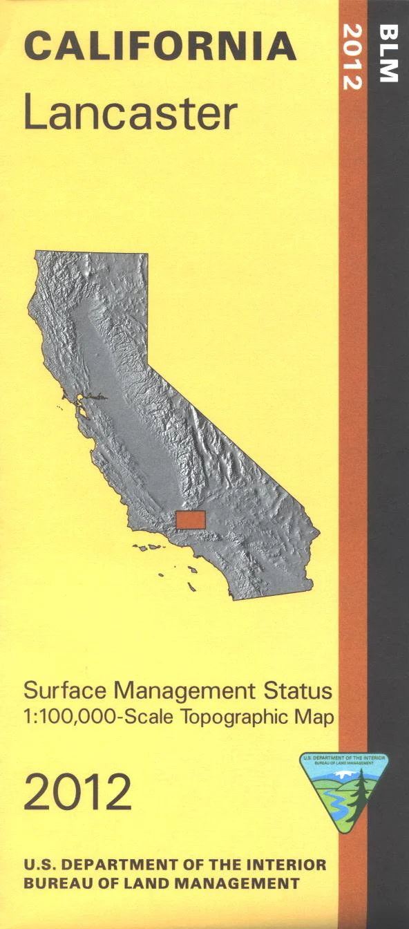 Map: Lancaster CA - CA225S - Image 2