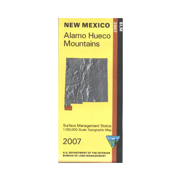Map: Alamo Hueco Mts NM - NM003S