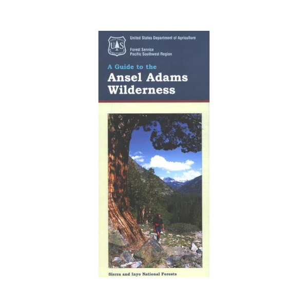 Map: Ansel Adams Wilderness CA