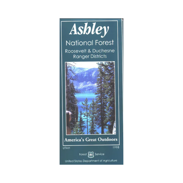 Map: Ashley NF UT -  Roosevelt  & Duchesne