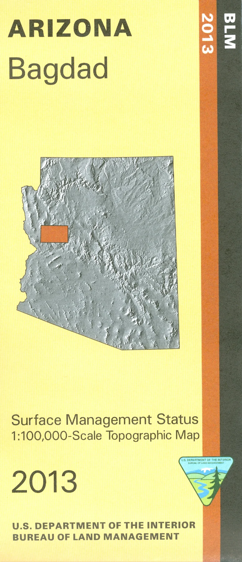 Map: Bagdad AZ - AZ104S - Image 2