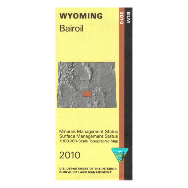 Map: Bairoil WY (MINERAL) - WY003SM