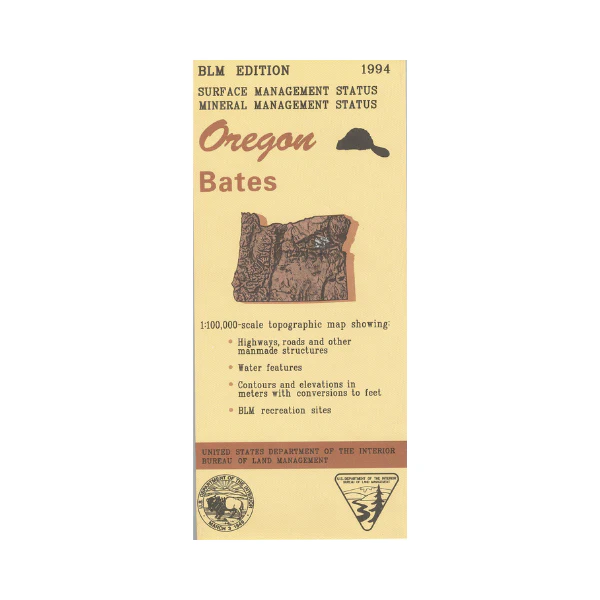 Map: Bates OR - OR004S
