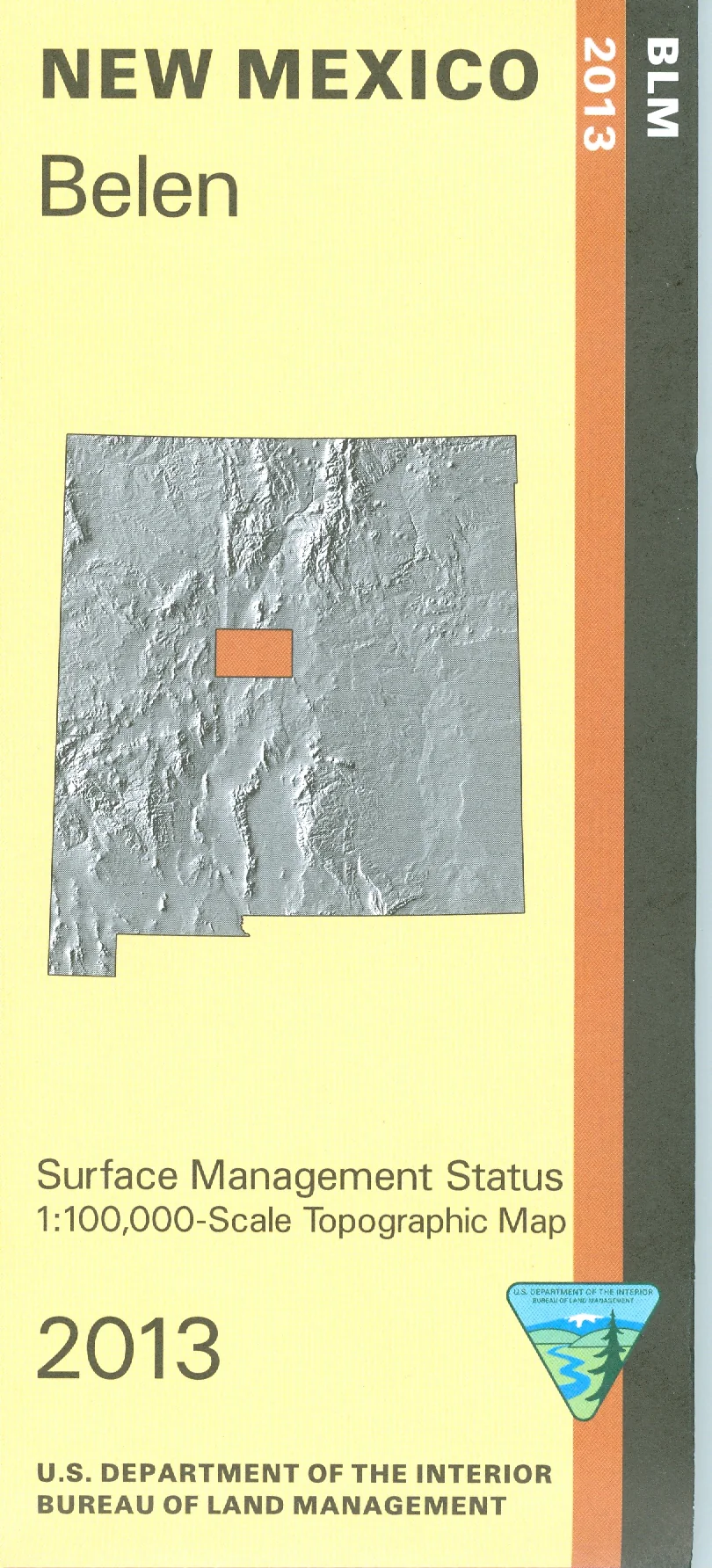 Map: Belen NM - NM008S - Image 2