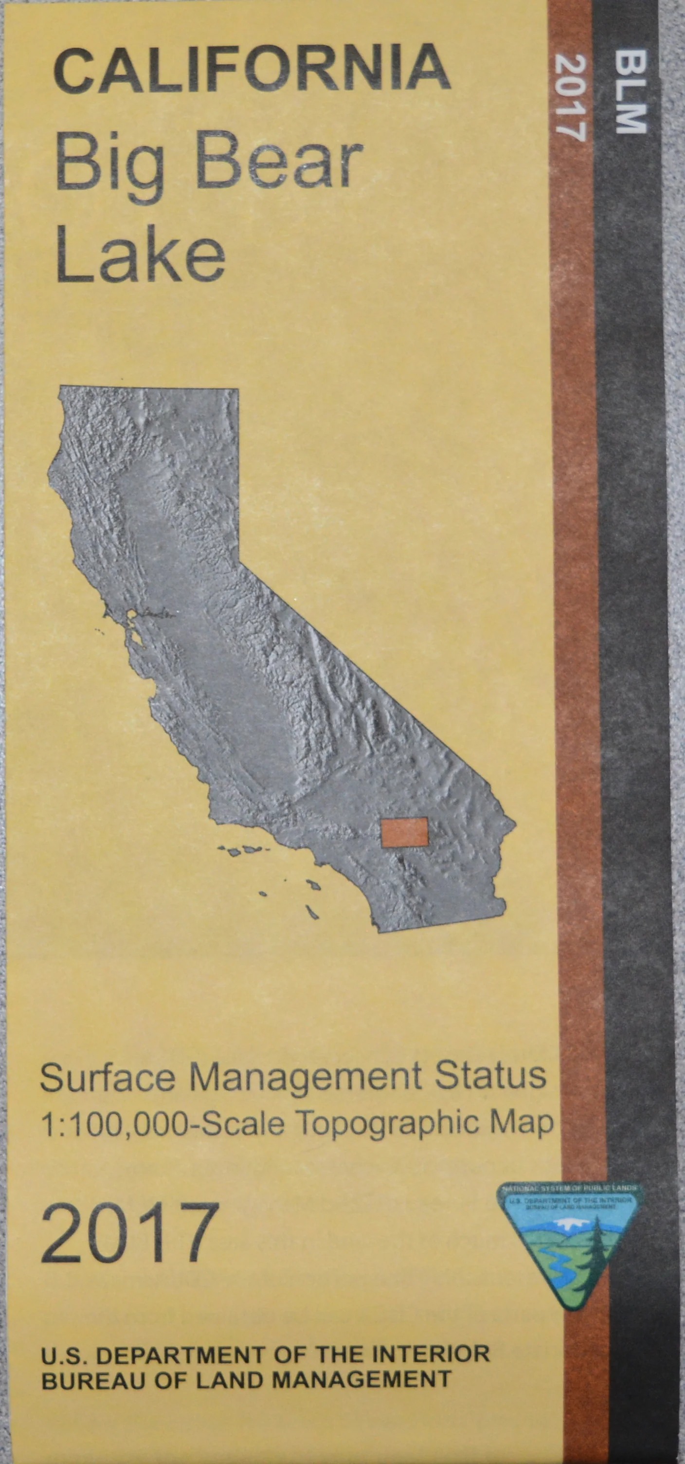 Map: Big Bear Lake CA - CA025S - Image 2