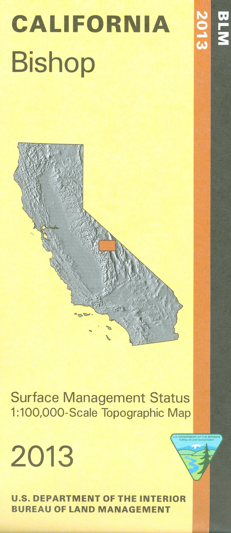 Map: Bishop CA - CA030S - Image 2