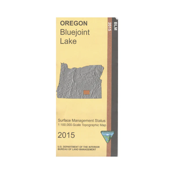 Map: Bluejoint Lake OR - OR006S