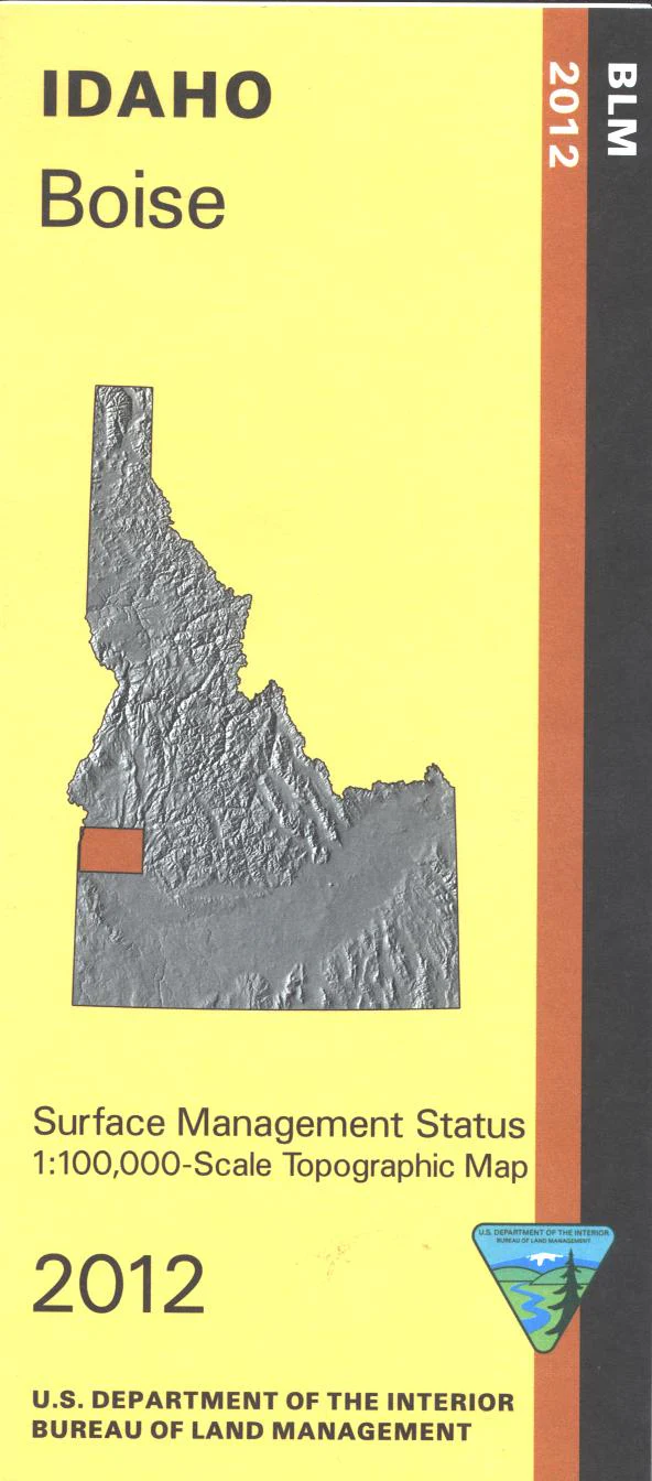 Map: Boise ID - ID1006S - Image 2