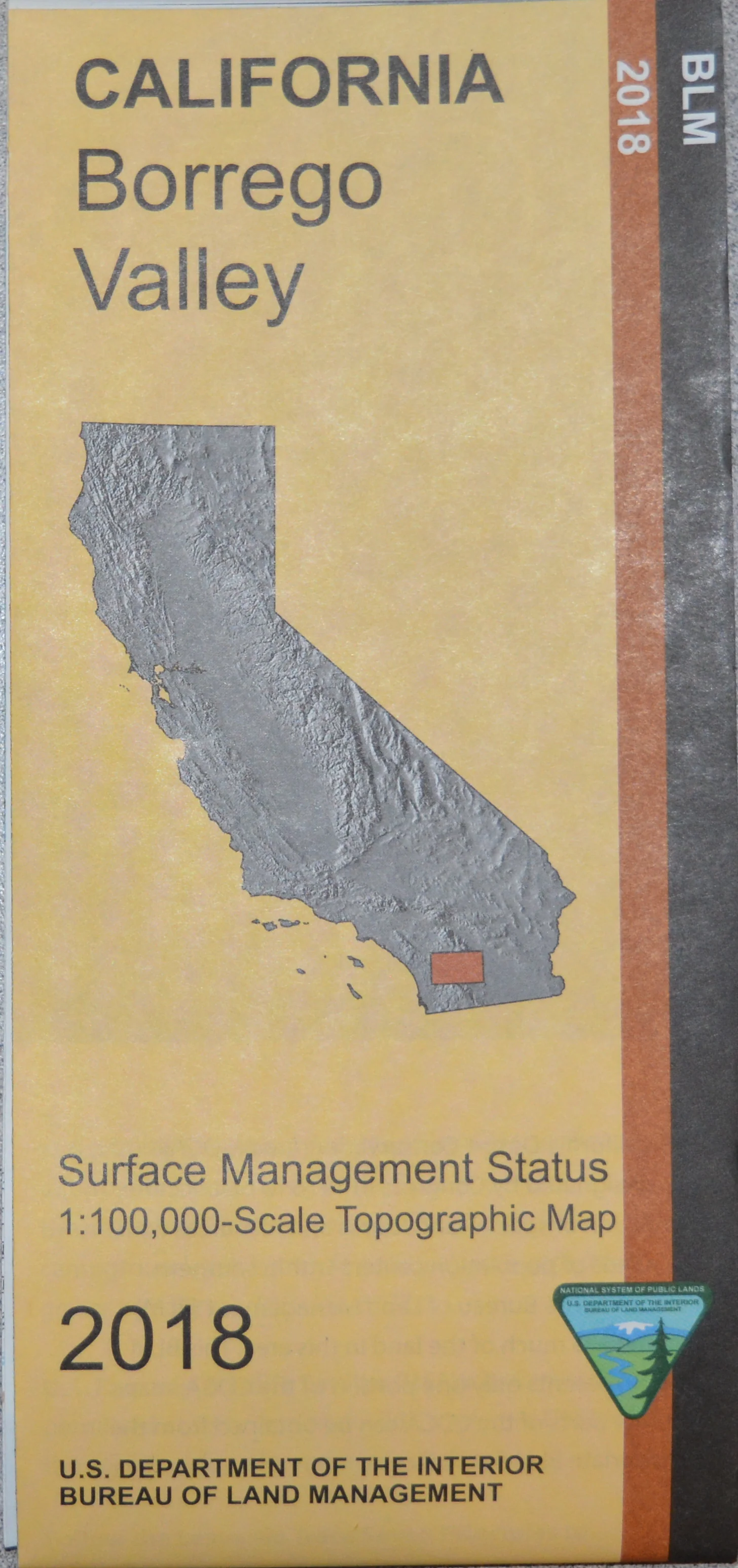 Map: Borrego Valley CA - CA045S - Image 2