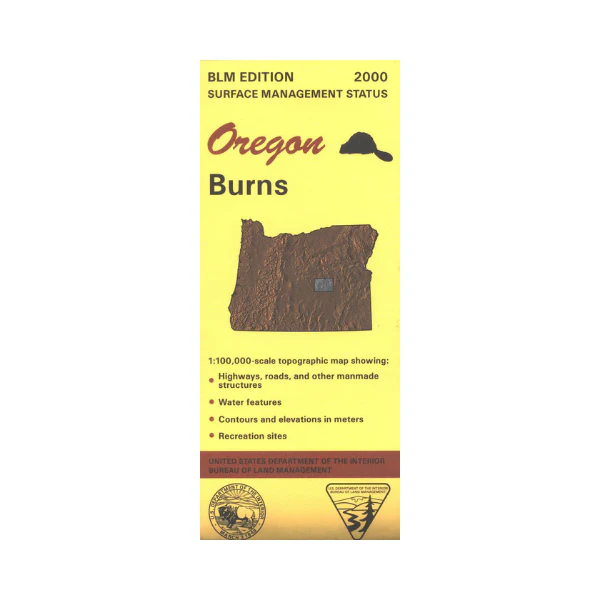 Map: Burns OR - OR009S