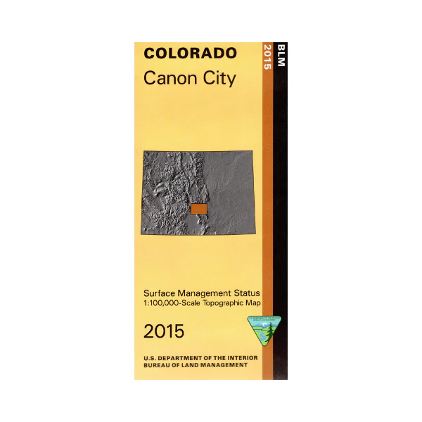 Map: Canon City CO - CO107S