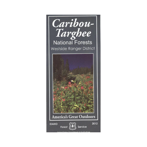 Map: Caribou-Targhee National Forest ID Westside