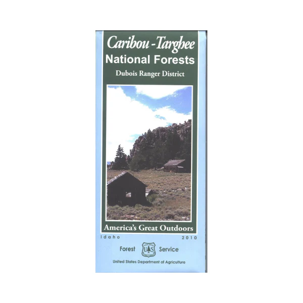 Map: Caribou-Targhee NF ID Dubois RD