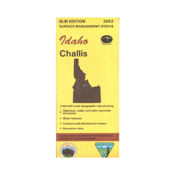 Map: Challis ID - ID1011S