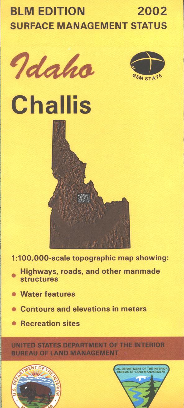 Map: Challis ID - ID1011S - Image 2