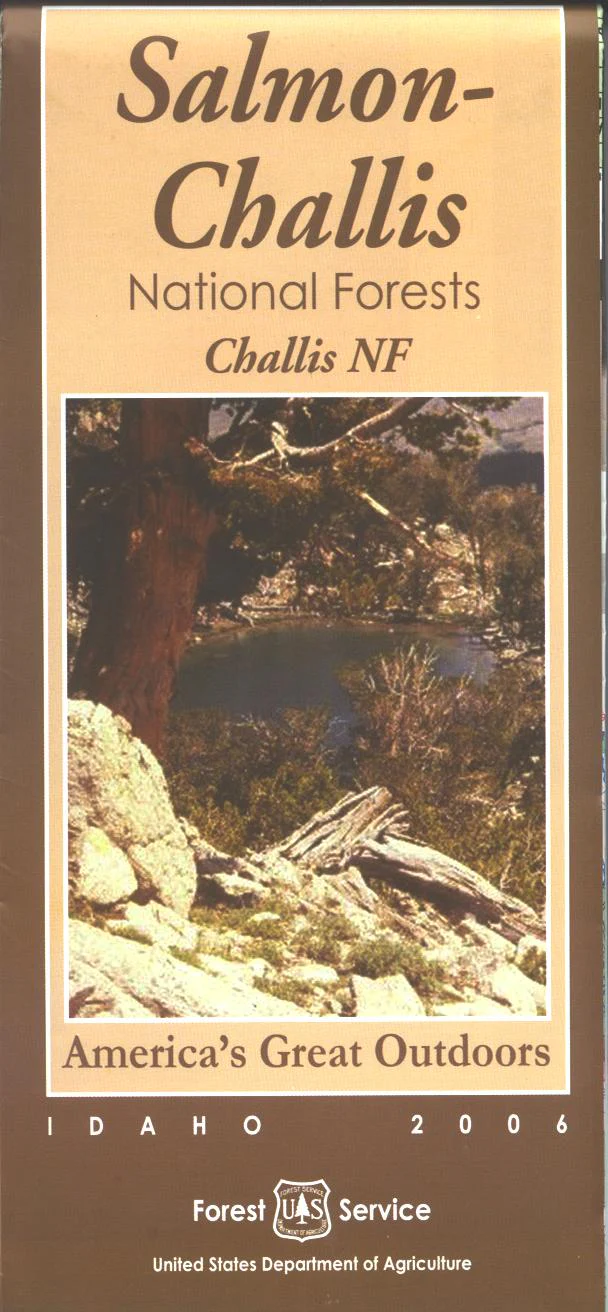 Map: Challis National Forest ID - Image 2