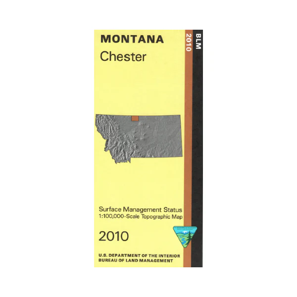 Map: Chester MT - MT1039S