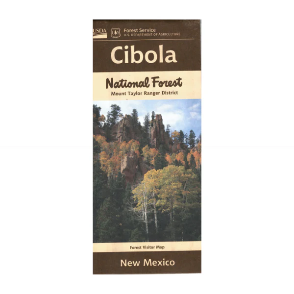 Map: Cibola National Forest NM Mt.Taylor District (2023 Edition)