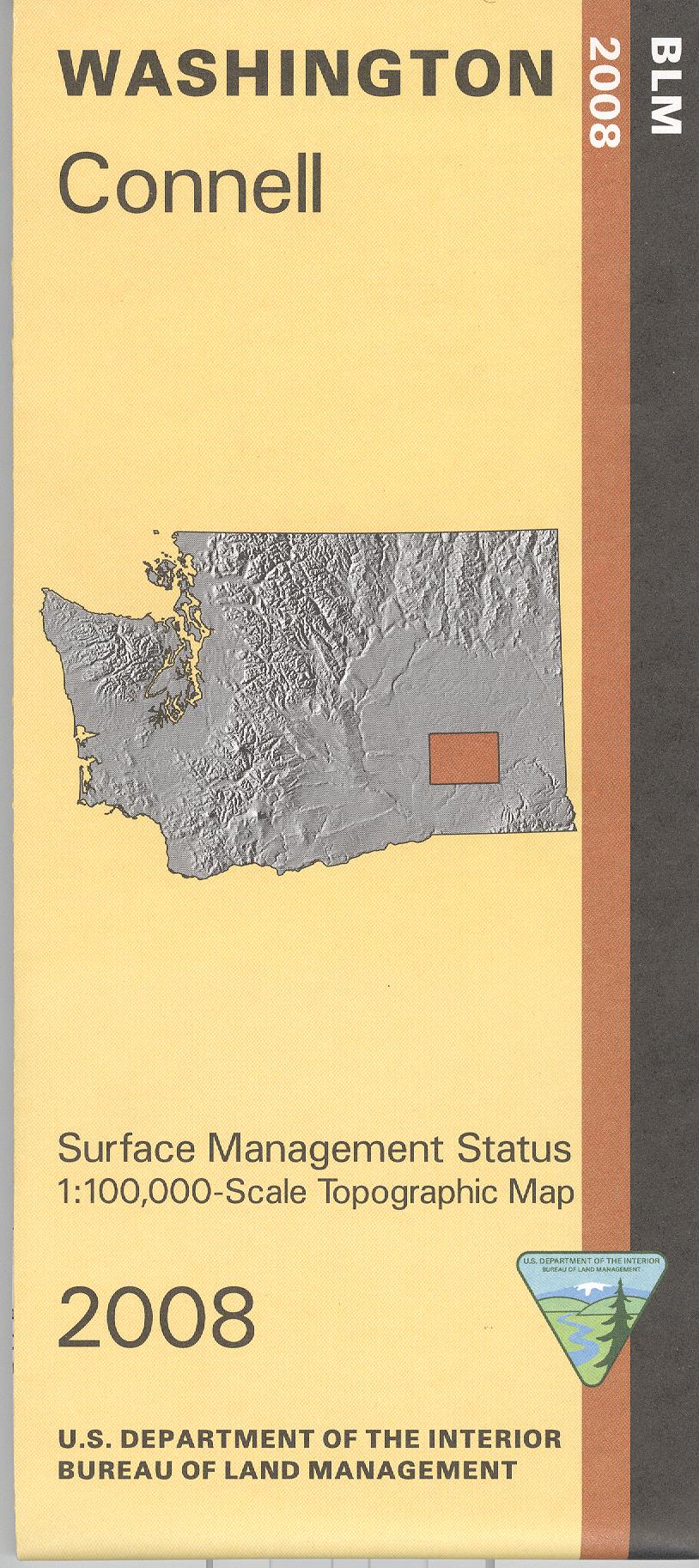 Map: Connell WA (MINERAL) - WA011SM - Image 2
