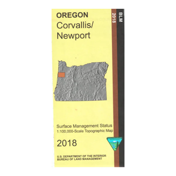 Map: Corvallis/Newport OR - OR014S