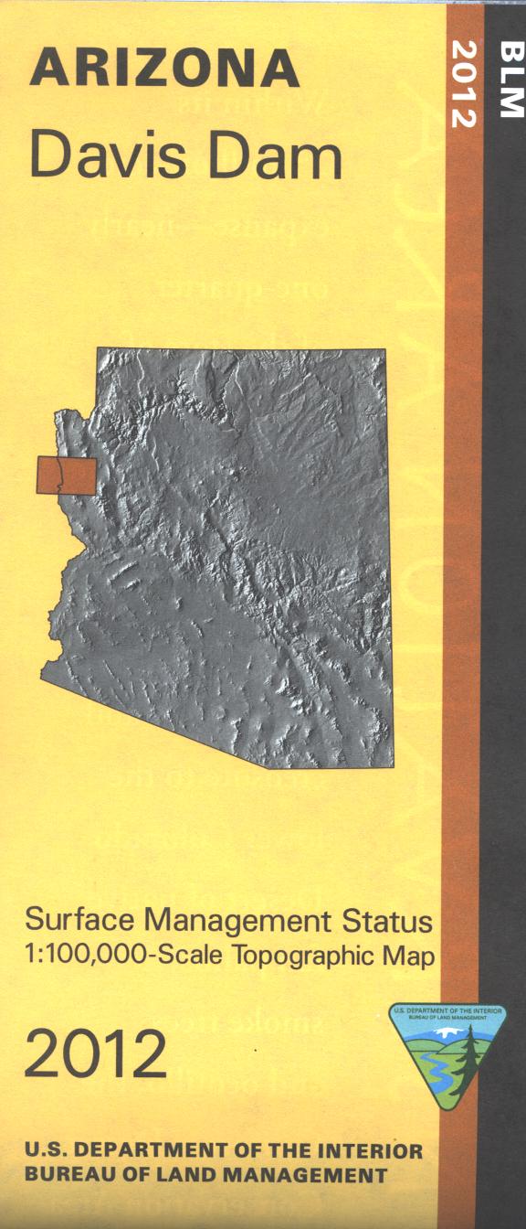 Map: Davis Dam AZ - AZ113S - Image 2