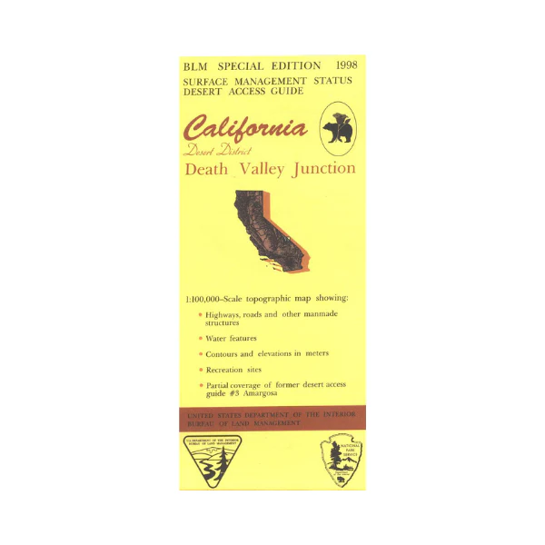 Map: Death Valley Junction CA - CA120S