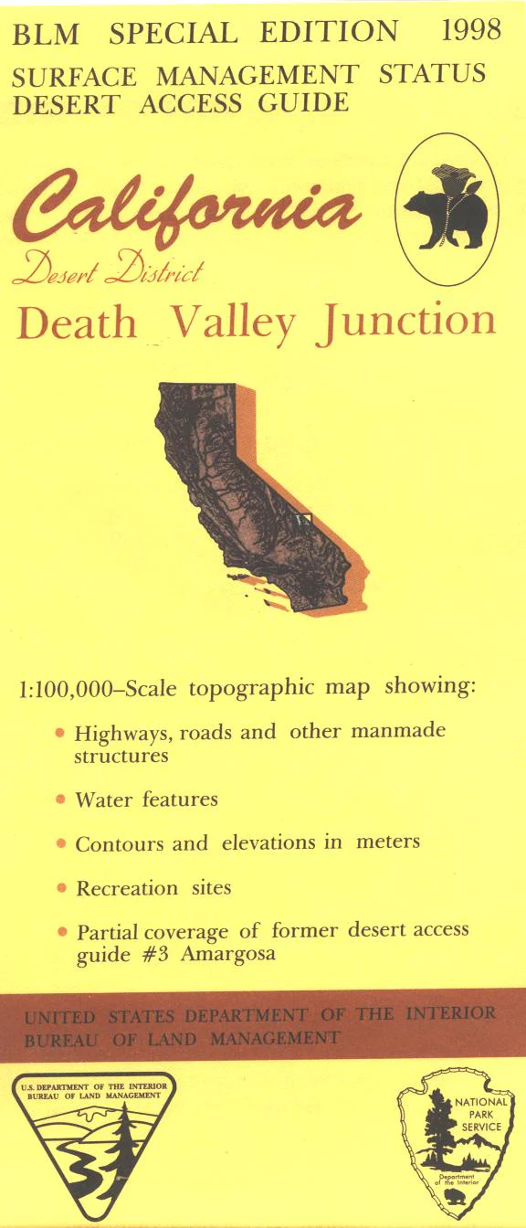 Map: Death Valley Junction CA - CA120S - Image 2