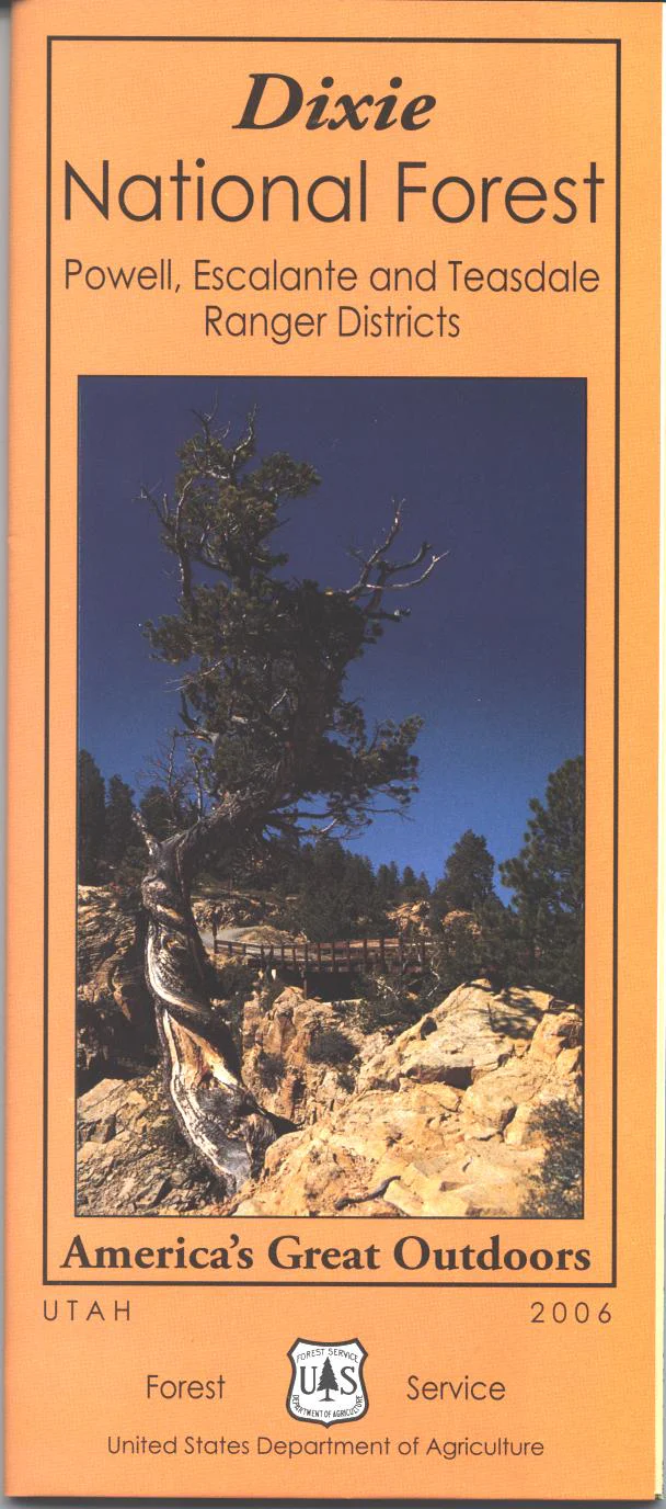 Map: Dixie National Forest UT - Powell (East) - Image 2