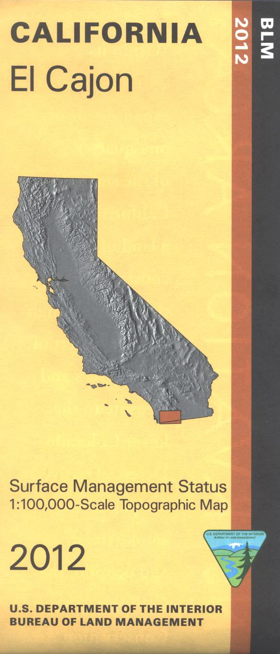 Map: El Cajon CA - CA140S - Image 2