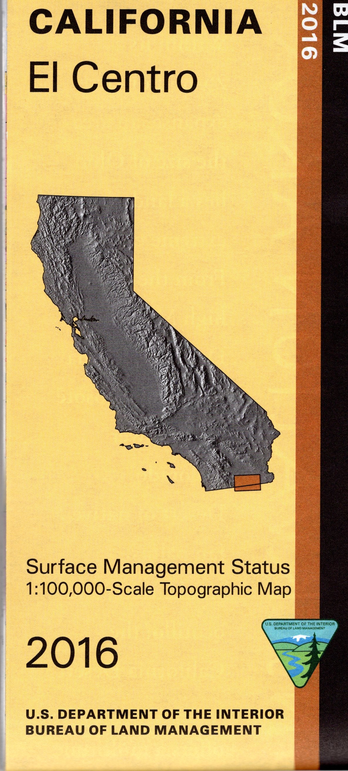 Map: El Centro CA - CA145S - Image 2