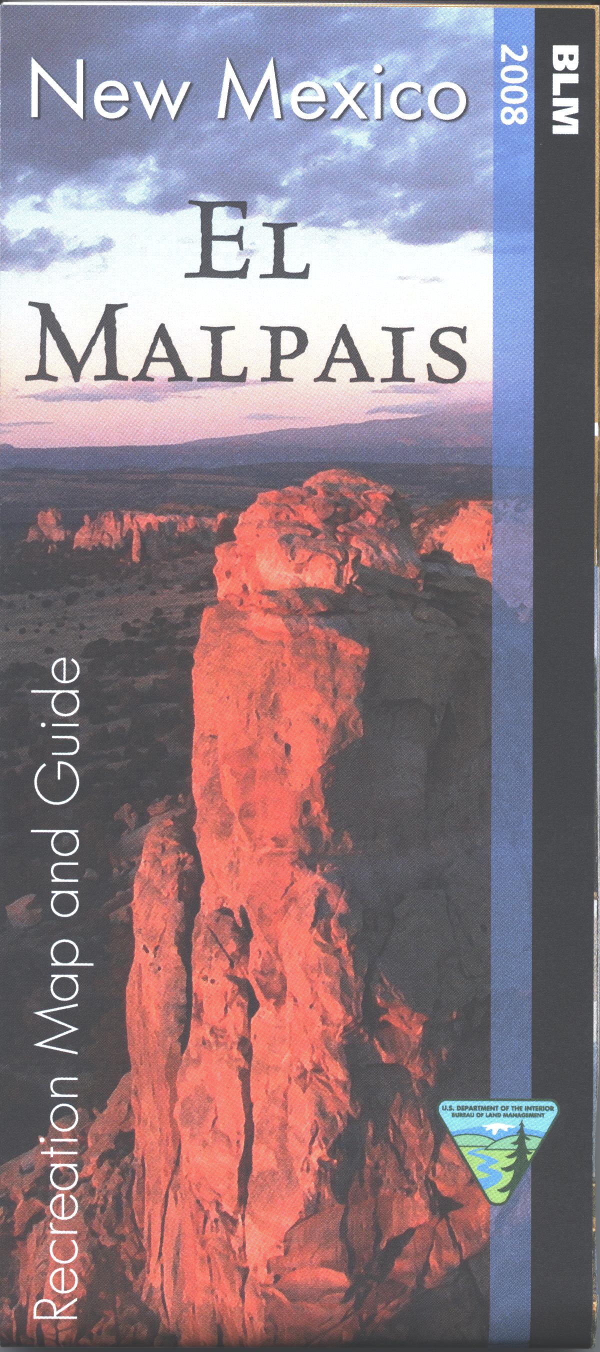 Map: El Malpais NM Recreation Guide - NM990 - Image 2