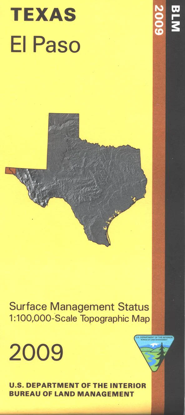 Map: El Paso TX/NM - NM023S - Image 2