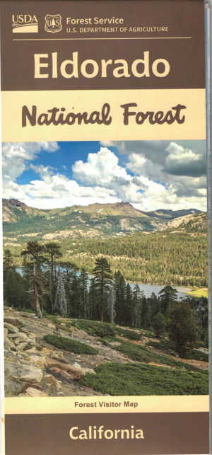 Map: Eldorado National Forest CA - Image 2