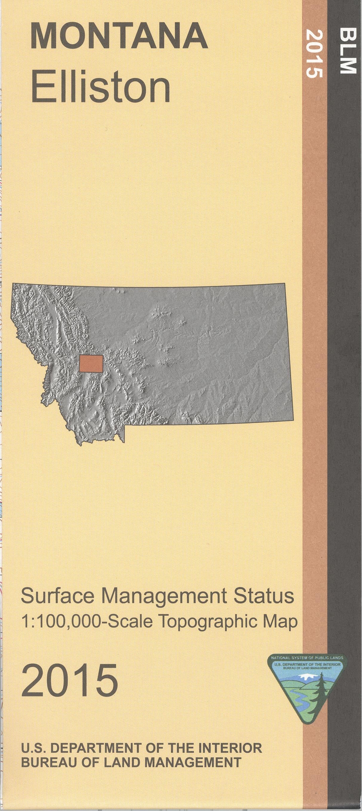 Map: Elliston MT - MT1064S - Image 2