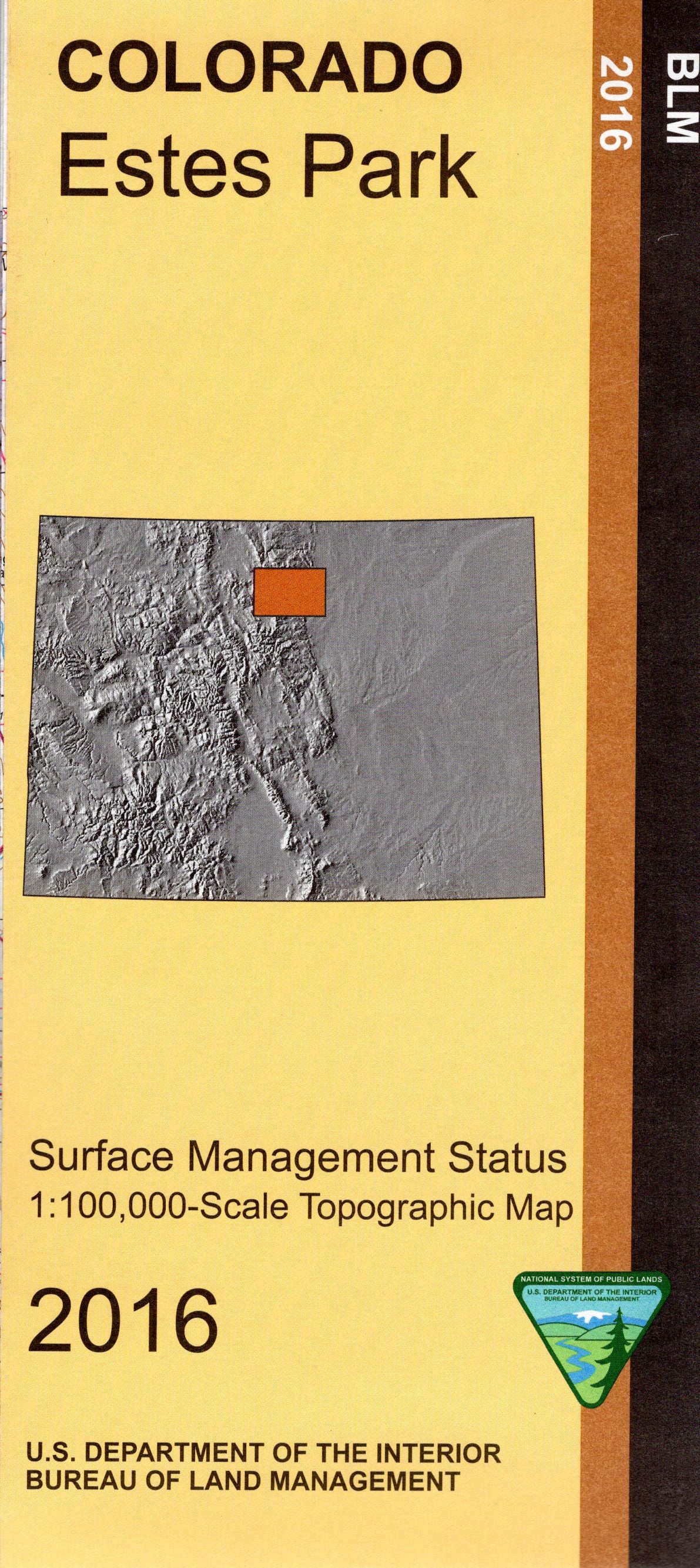 Map: Estes Park CO - CO123S - Image 2