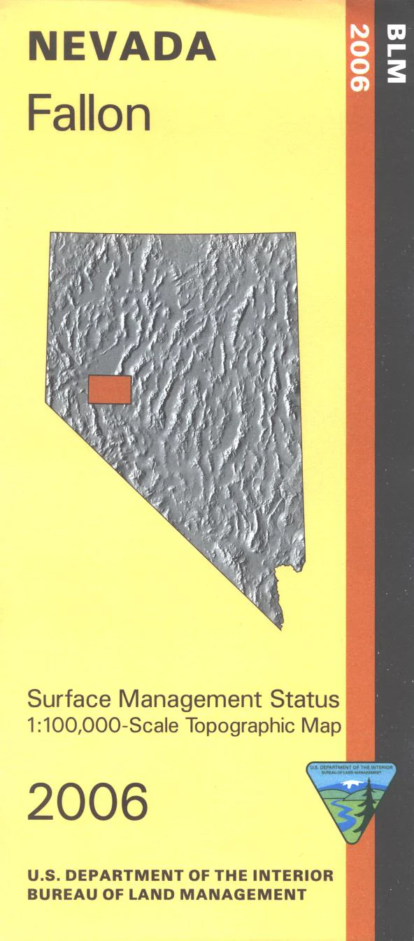 Map: Fallon NV - NV124S - Image 2