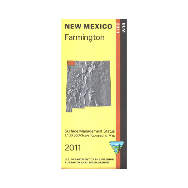 Map: Farmington NM - NM025S
