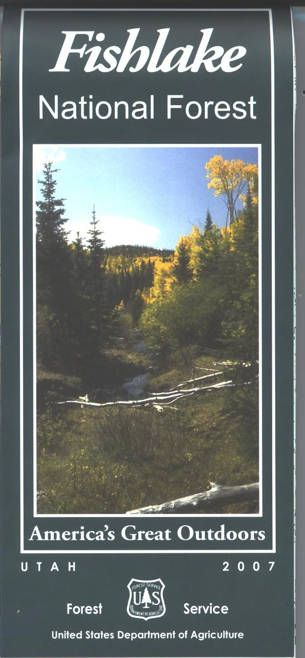 Map: Fishlake National Forest UT - Image 2
