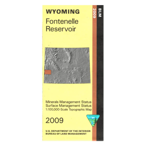 Map: Fontenelle Reservoir WY (MINERAL) - WY018SM