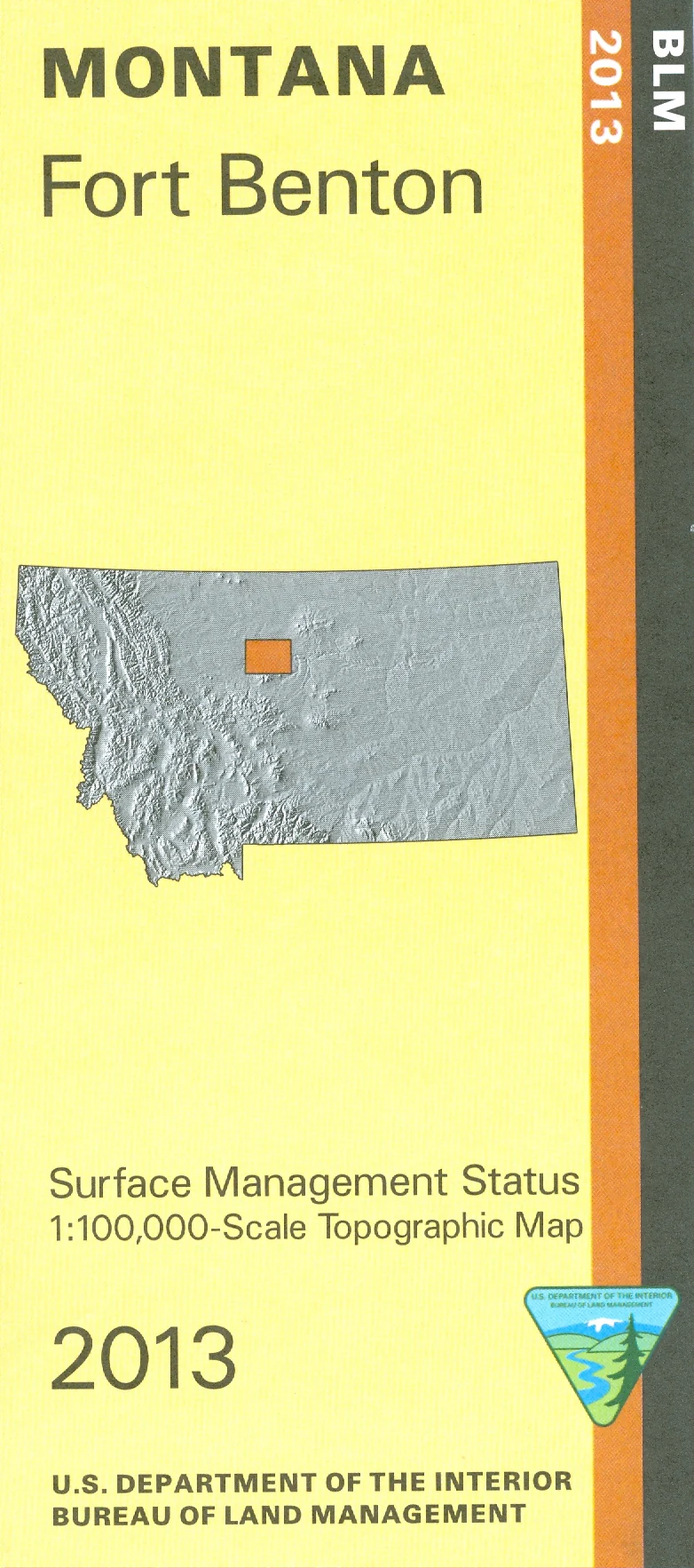 Map: Fort Benton MT - MT1071S - Image 2