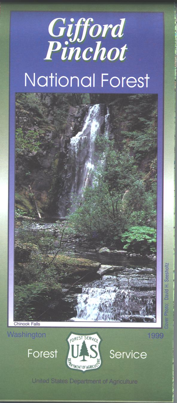 Map: Gifford Pinchot National Forest WA - Image 2