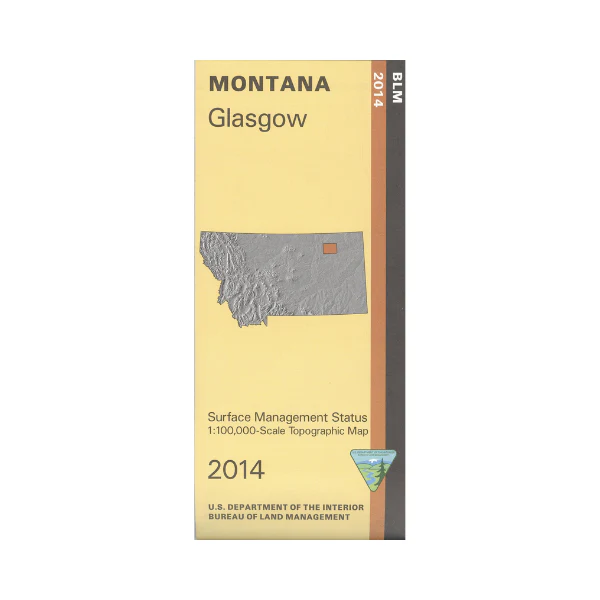 Map: Glasgow MT - MT1078S