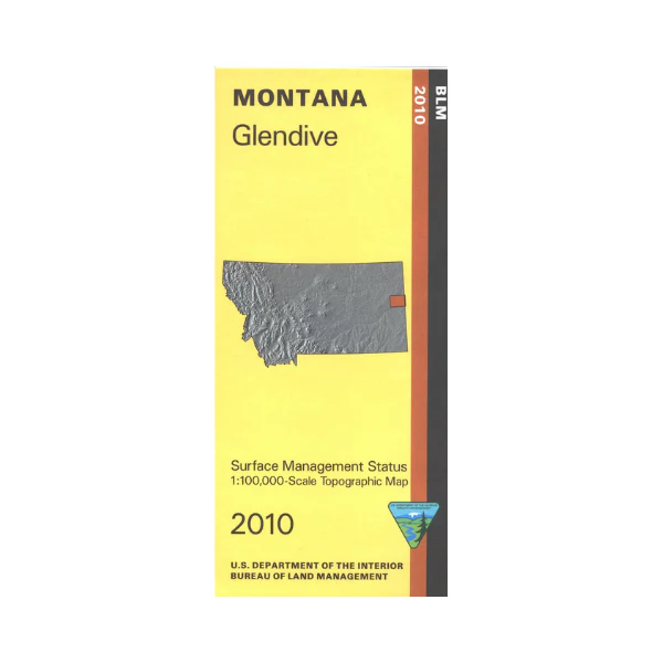 Map: Glendive MT - MT1080S