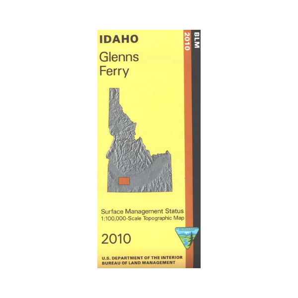 Map: Glenns Ferry ID - ID1022S