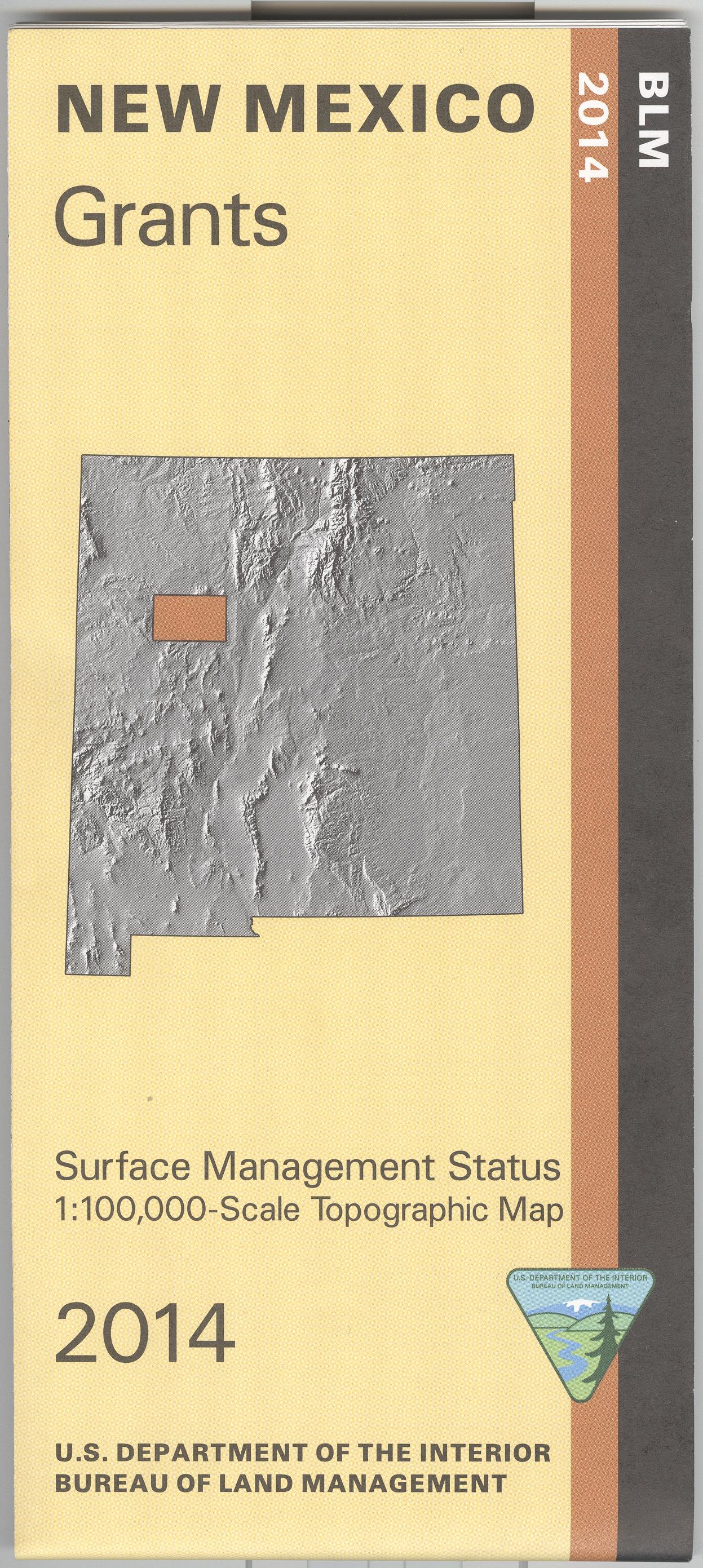 Map: Grants NM - NM029S - Image 2