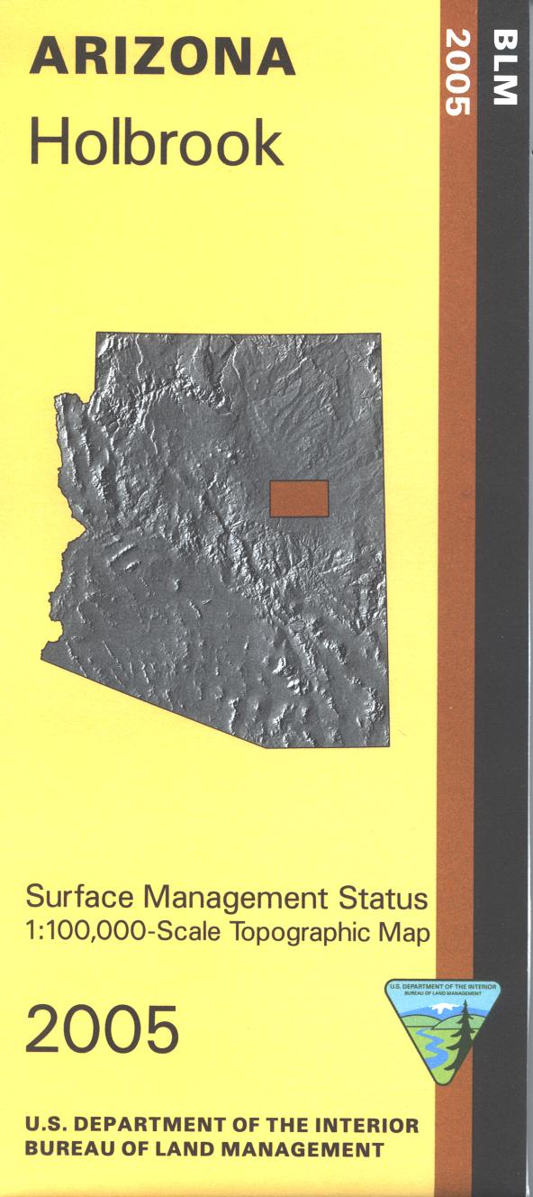 Map: Holbrook AZ - AZ122S - Image 2
