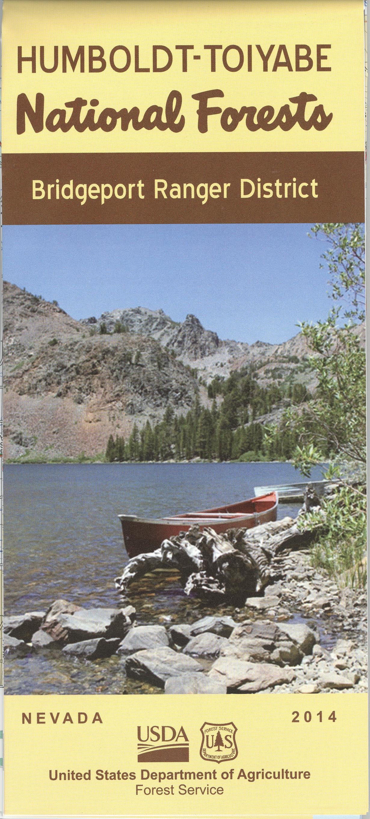 Map: Humboldt-Toiyabe Natl Forest NV Bridgeport RD NV - Image 2