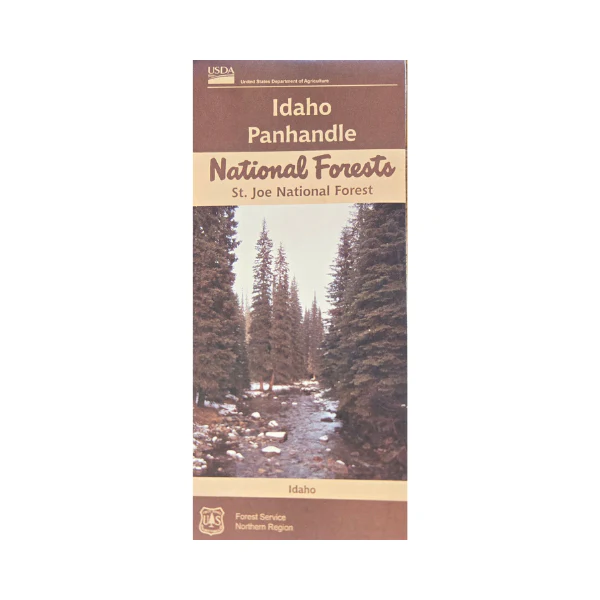 Map: Idaho Panhandle: St. Joe National Forest ID