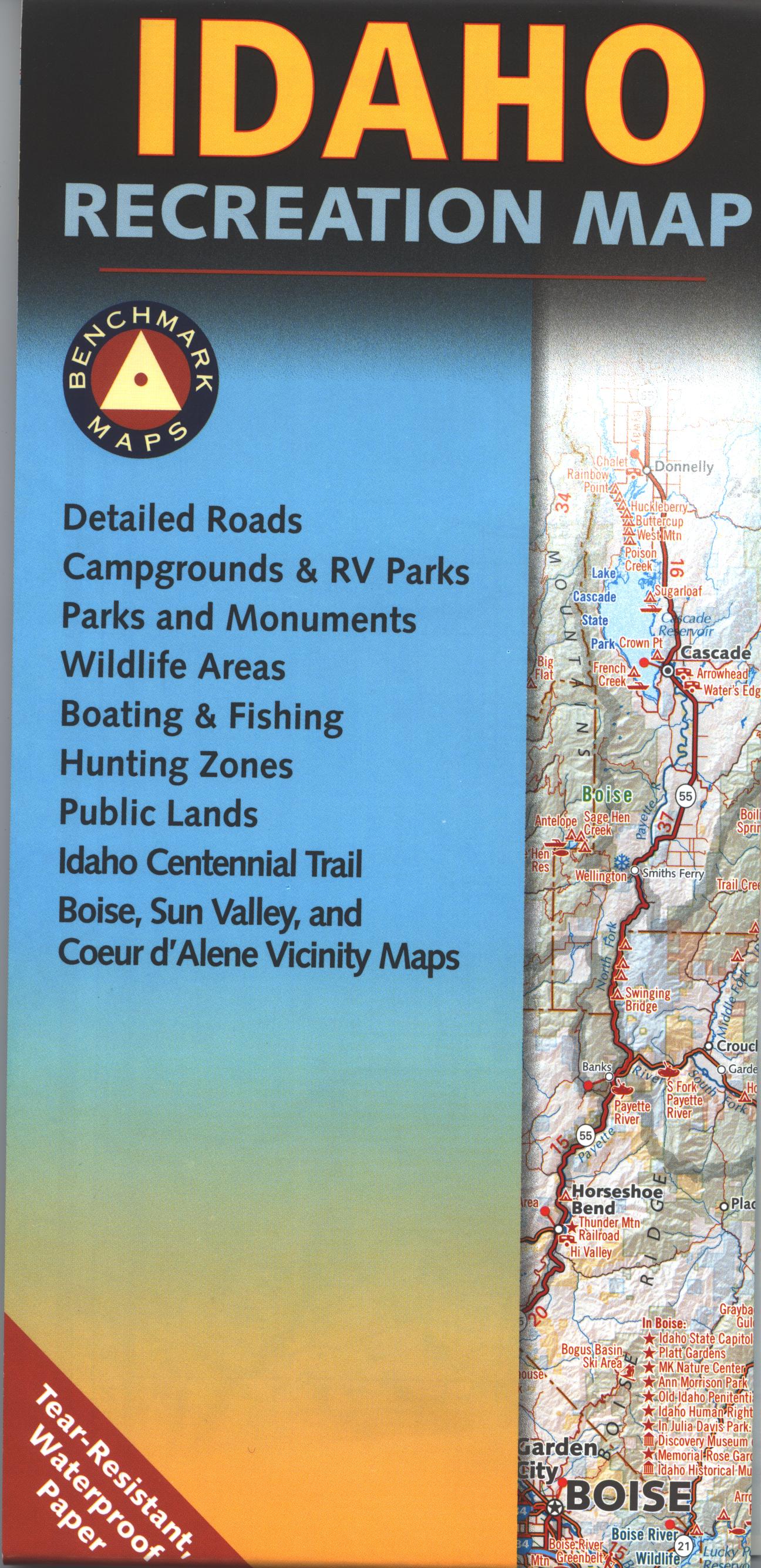 Map: Idaho Recreation - Image 2